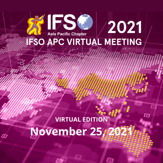 IFSO-APC Virtual Meeting 2021 - Virtual Edition - November 25, 2021
