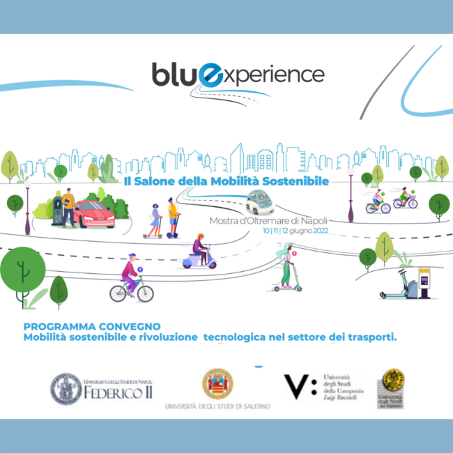 Bluexperience | Il Salone della Mobilità Sostenibile, Napoli, 10-12 giugno 2022 | Mostra d'Oltremare